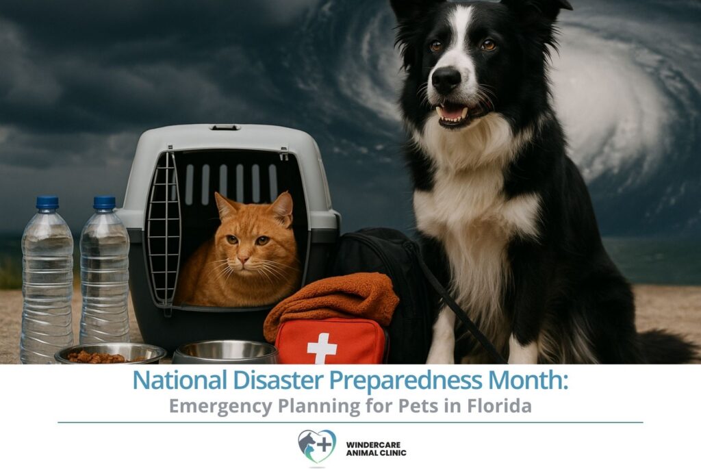 National Disaster Preparedness Month: Emergency Planning for Pets in Florida